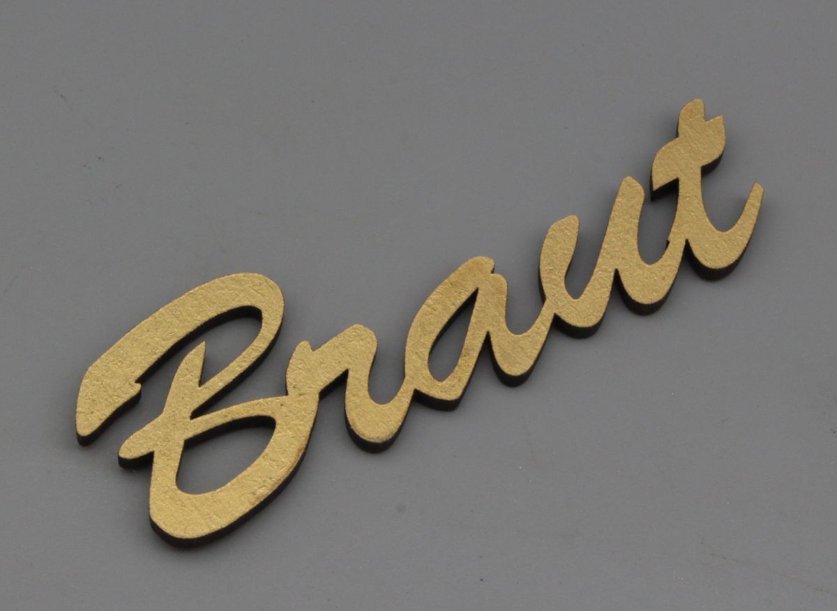 Platzkarten Lasercut aus Holz / MDF/ Gold /Hochzeit / Taufe / Geburtstag etc.