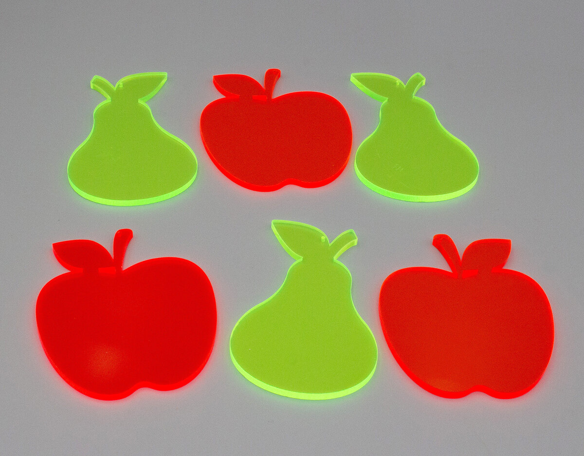 Sonnenfänger Äpfel und Birnen 6tlg. Set