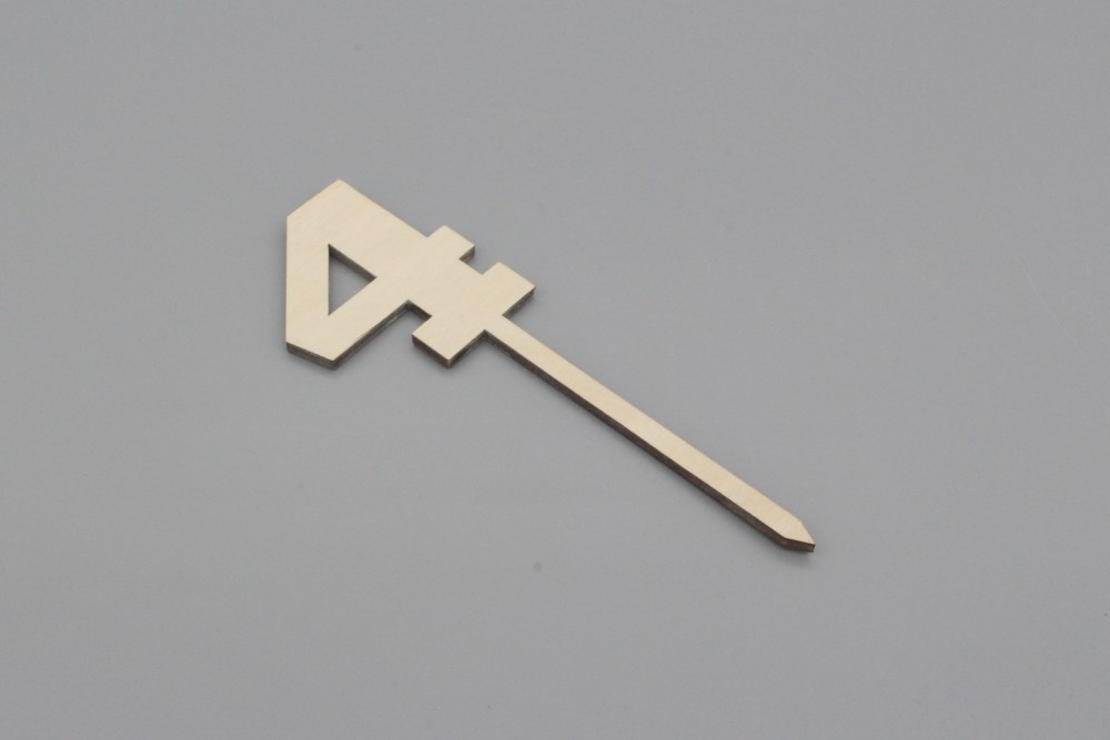 Cake Topper Zahl 4