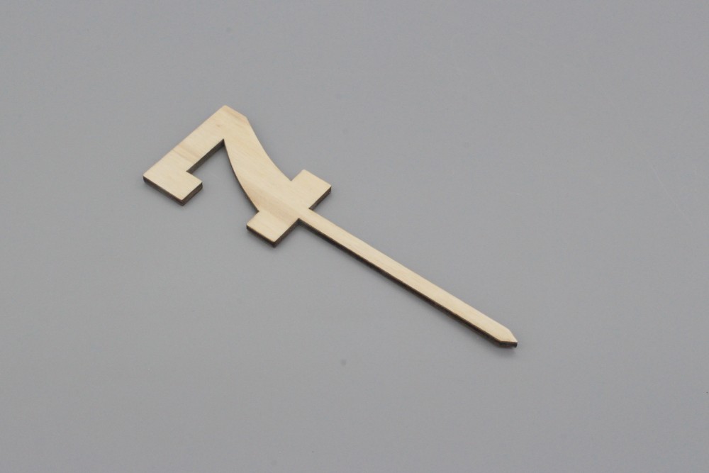 Cake Topper Zahl 7