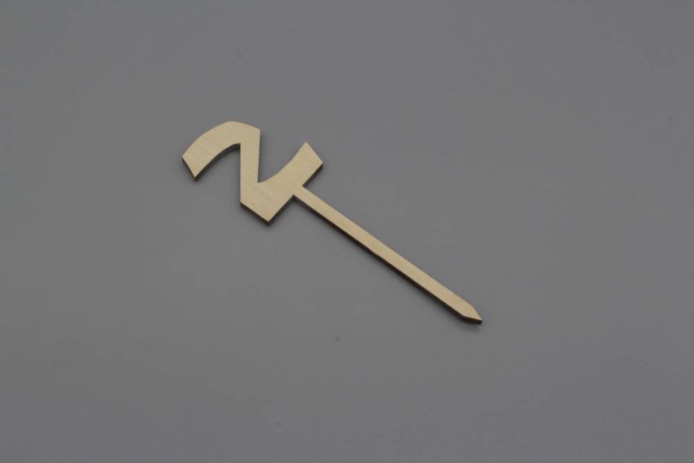 Cake Topper Zahl 2