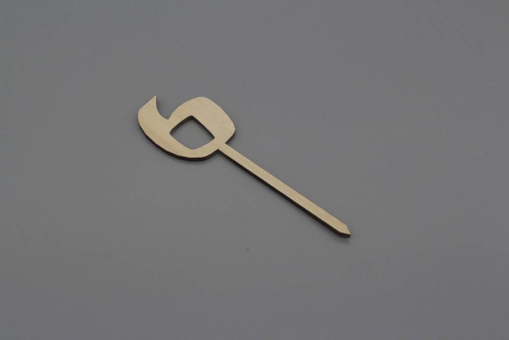 Cake Topper Zahl 6