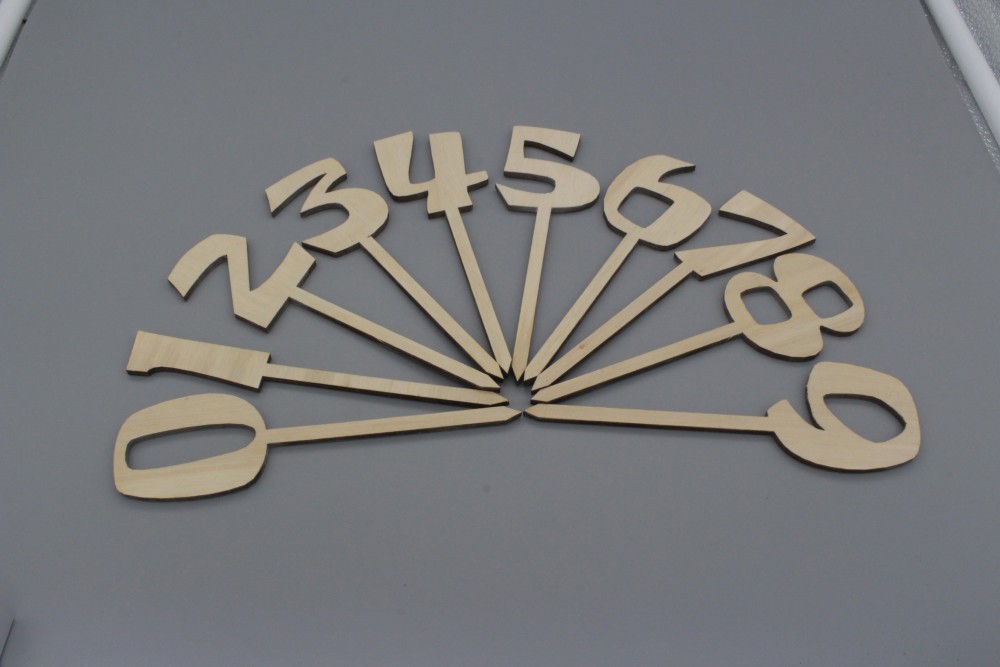 Cake Topper Zahlenset 0-9