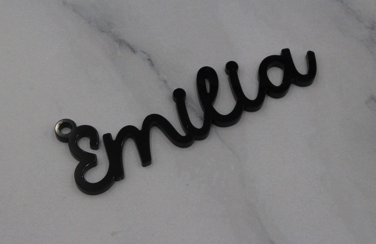 Geschenkanhänger für Ostern Osterei personalisiert aus Acryl
