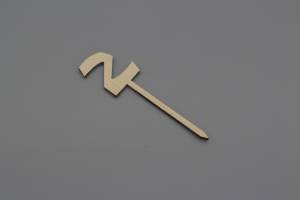Cake Topper Zahl 2