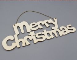 Schriftzug "Merry Christmas" zum aufhängen