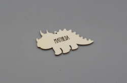Geschenkanhänger Dinosaurier für Kinder Dreihorn
