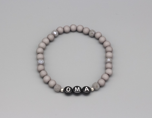 Armband grau