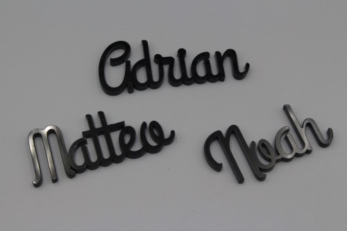 Platzkarten Lasercut aus Acryl Hochzeit / Taufe / Geburtstag etc.