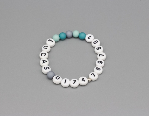 Armband SOS petrol